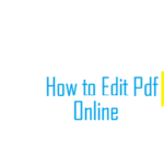 how to edit pdf file online free